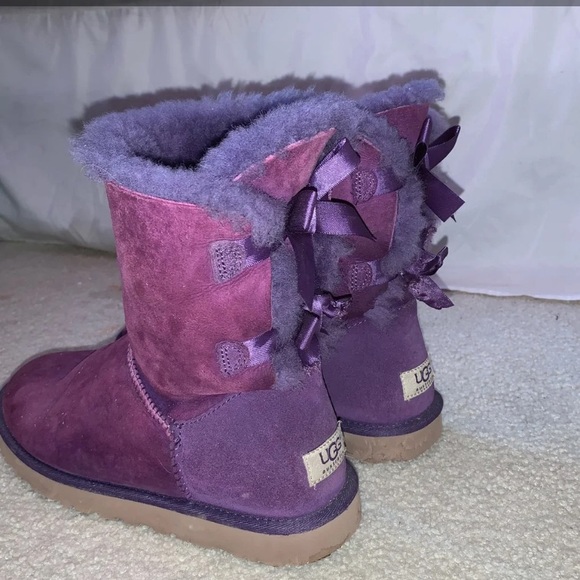 purple uggs size 9